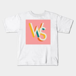 Wild Society Pink Logo Kids T-Shirt